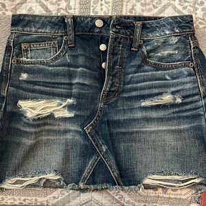American eagle Jean skirt size 2 regular